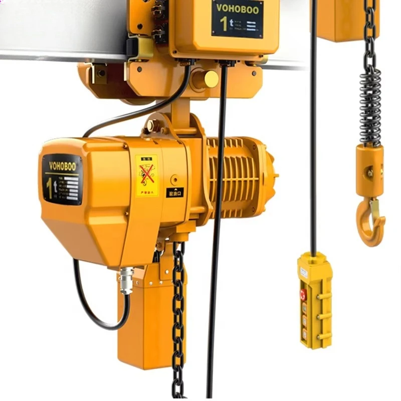 Chain Hoist Crane in Stock Brand Hot Selling 1ton 2ton 3ton 5ton 10 Ton 15 Ton 20 Customized Provided   Electric