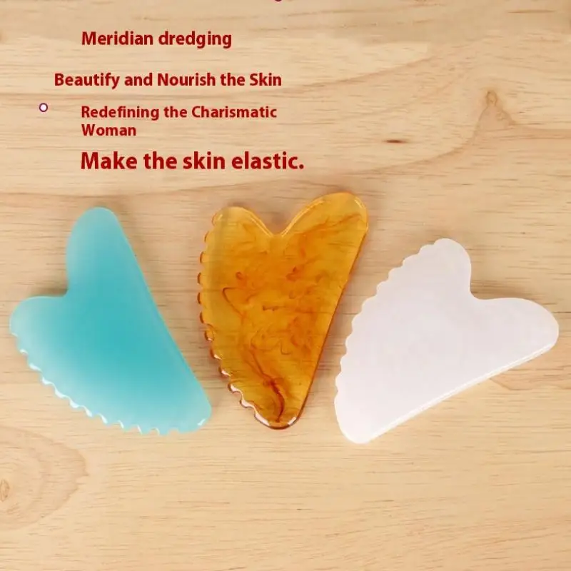 ارتفاع السيليكون الزجاج الراتنج غوا شا مجلس الوجه مكشطة لوحة رفع تدليك للوجه الجسم الرقبة الساق العناية بالبشرة الجمال الصحة مدلك