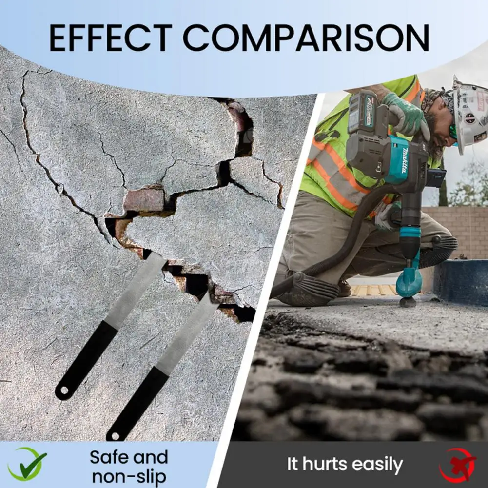 

Sunken Paving Tile Remover Paver Puller Extractor Tool with Joint Scraper for Garden Patio Block Replacement Micro for Easy