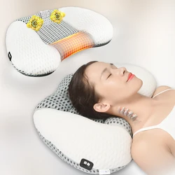 Health Supplies Medical Portable Black U Shaped Electric Relaxation Shiatsu Neck Massage Pillow