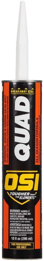 Formula 10 fl. oz. White #001 Window Door and Siding Sealant VOC, 12/CS