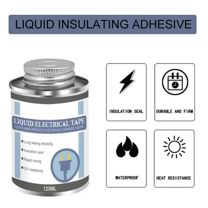 Liquid Insulating Glue Electrical Tape High Fixing Electronic Sealant Waterproof Temperature Resistant Sealing Glue