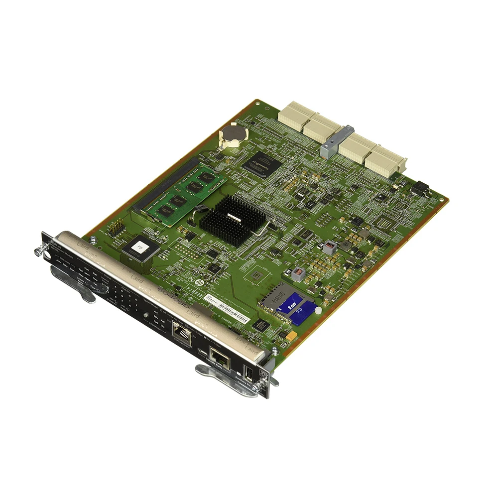 5 Serial Console AUX J9827A Gigabit Management Module