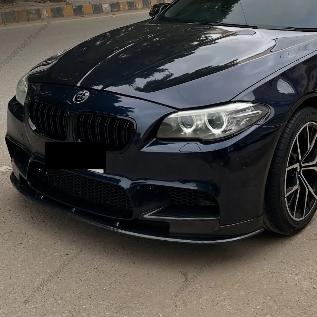 

M Performance Style Splitter For BMW F10 M5 2010-2017 Front Bumper Lip Spoiler Diffuser Trunk Accessories Tuning Car Body Kits