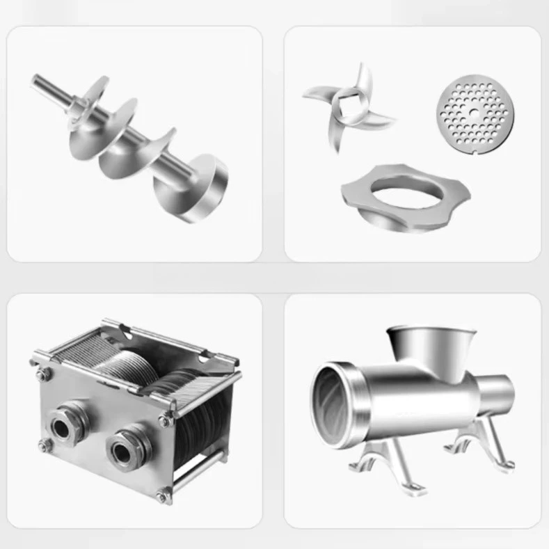 Automatic Electric Fresh Beef Pork Meat Slicer Grinder Professional Meat Cutting Machine for Commercial Kitchens