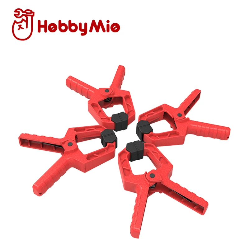 HOBBY MIO Nahtlose Hilfsklemme 4PCS Modellteile Kunststoffklammern DIY Modellbauwerkzeuge