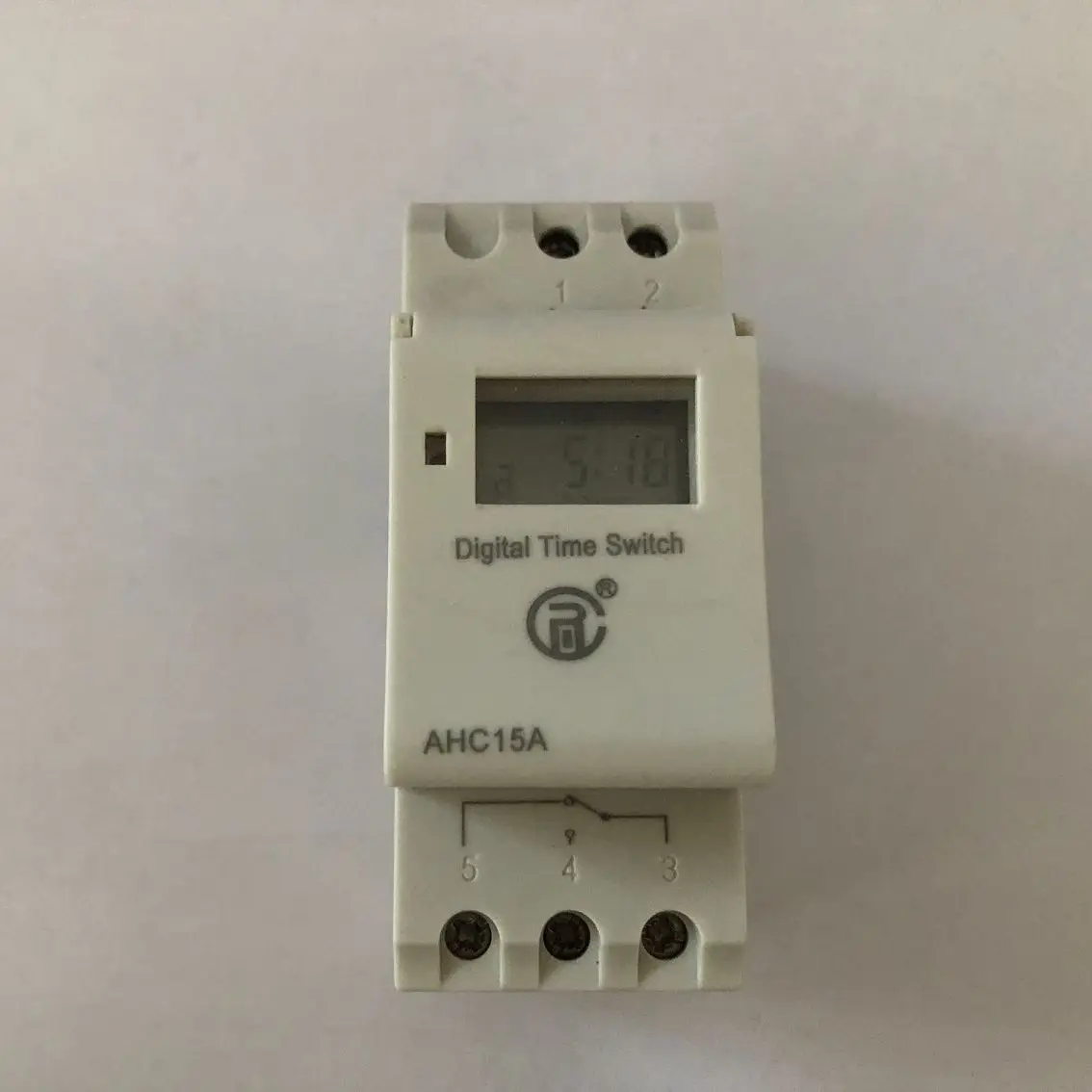 THC15A Daily/Weekly Programmable Digital Timer Switch Din Rail Time Switch Relay 16A 220V AC 230V 110V 24V 12VDC