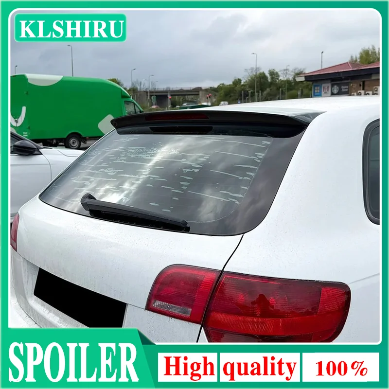 Для Audi A3 8P 2004-2013, стандартная версия, задний спойлер, фиксированный, улучшенный, в стиле S-модели.