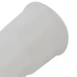 20Pcs White Plastic Caulking Nozzle With Standard Threaded Base For Silicone Sealant Tip Replacement Sealing Tool