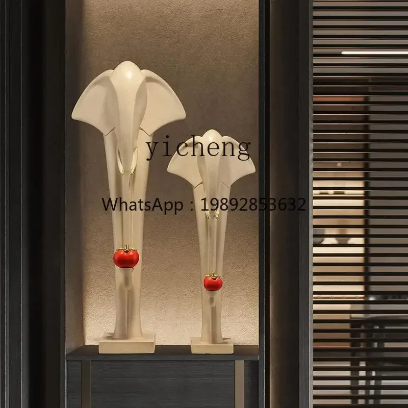 r5.13 Modern Simple Lucky Entry Entrance Ornament Entry Living Room TV Cabinet Advanced Decoration