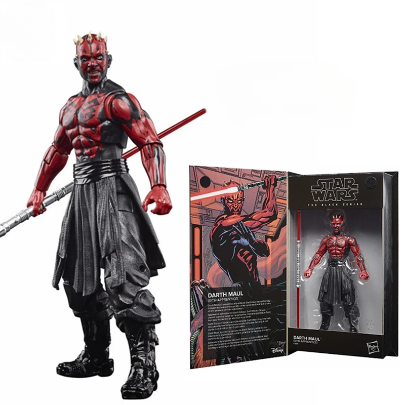 16cm Original Star Wars The Black Series Darth Maul Sith Apprentice Action Figure toys collection