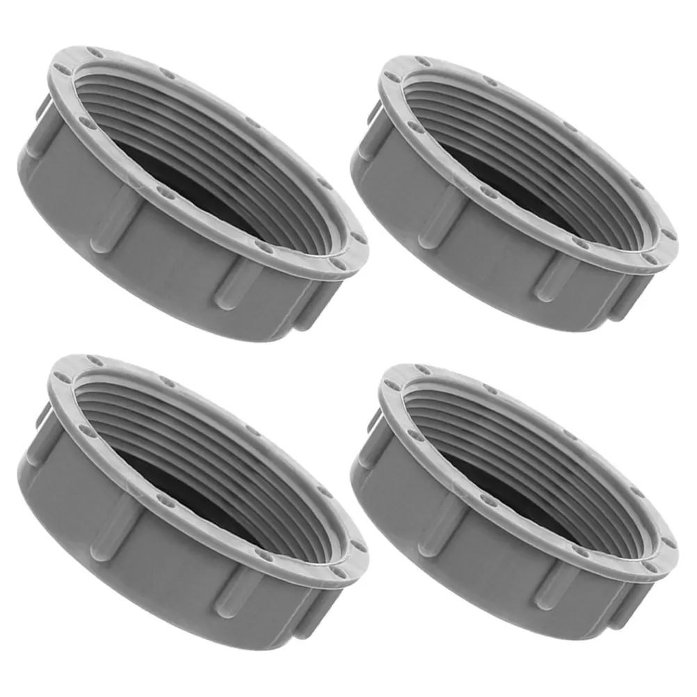 

4pcs Drainer Plug Set Drain Pipe Covers Blanking Caps PP Multi-Functional Protective Plates Durable Easy Installation Household
