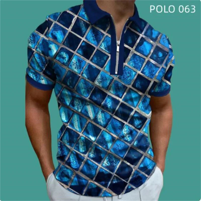 

2023 polo men Summer Men Clothing Polo Shirts with Short Sleeve Quick-dry Breathable Comfortable Polos Oversized Shirt Top