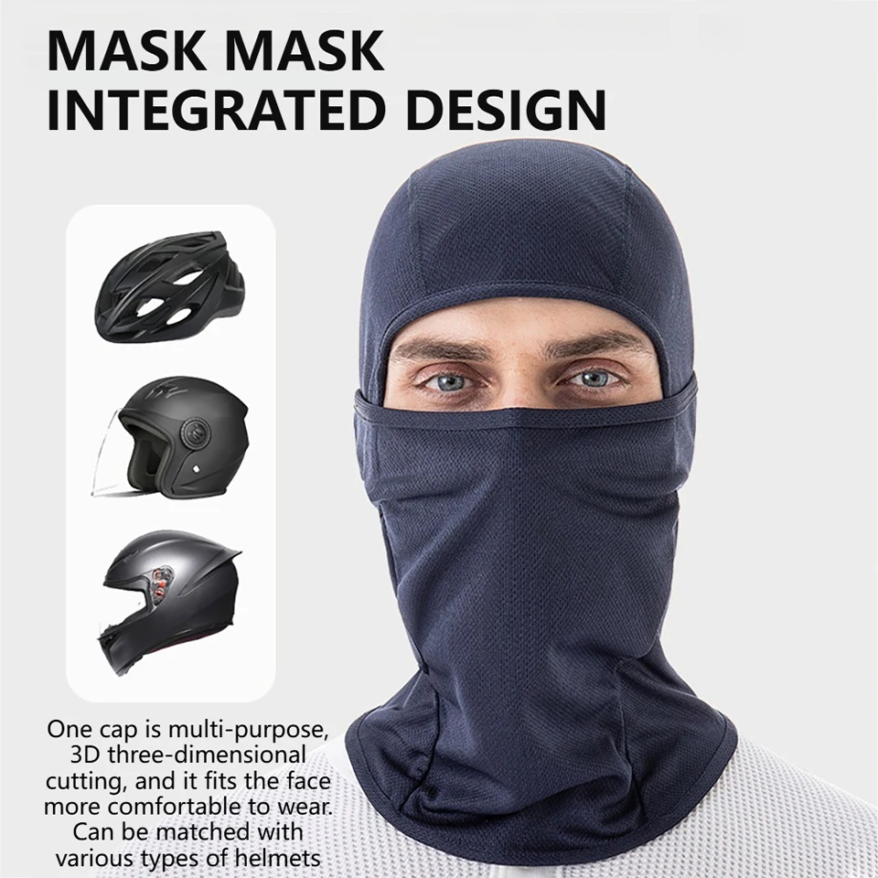 GETINFIT 1Pcs Summer Sports Sunscreen Hiking Scarf Balaclava Full Face Mask Quick-dry Breathable Fishing Hiking Cycling Unisex