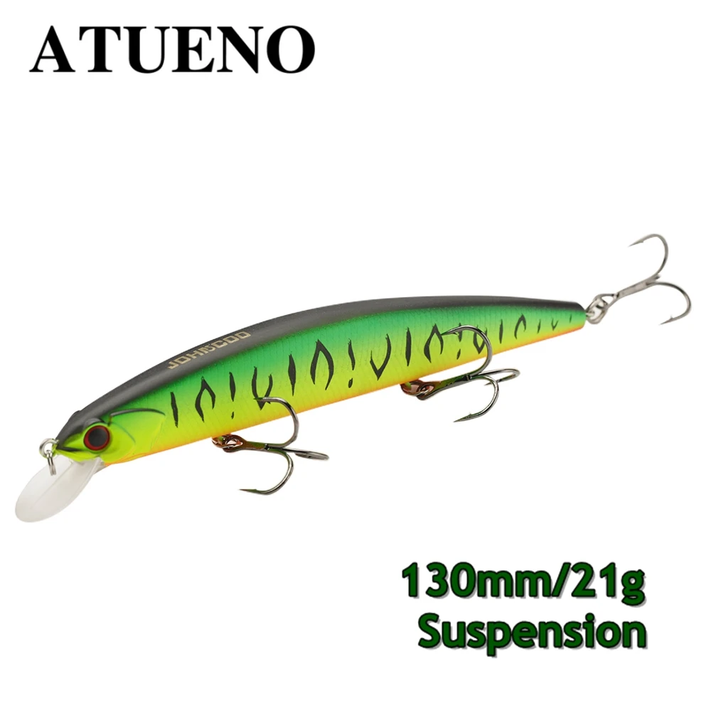 Suspend Fishing Lure 13cm 21g Dive1.8m Rudra lures Wobbler hardbait quality professional minnow for fishing tackle swimbait