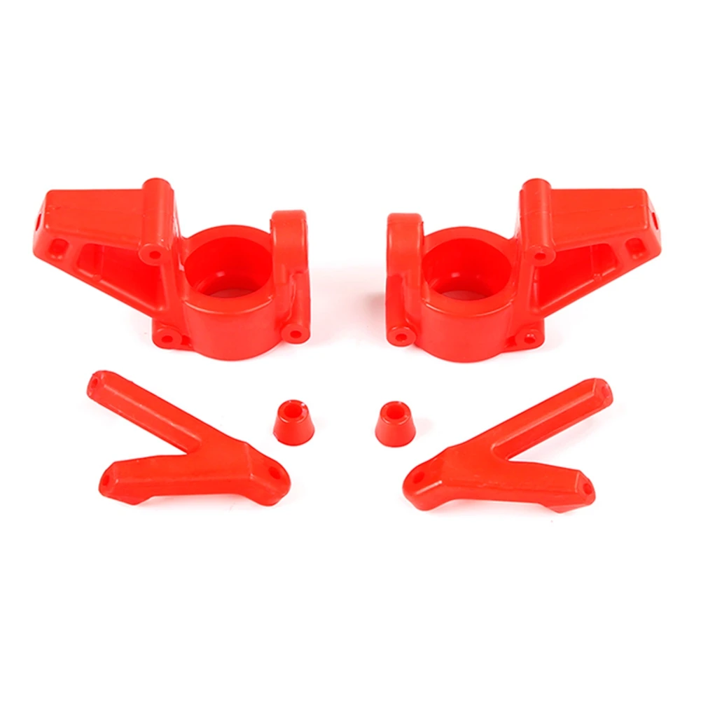 Kit de assento de rolamento da roda dianteira para 1/5 baha rovan km baja 5b 5t 5sc brinquedos peças rc acessórios do carro-vermelho