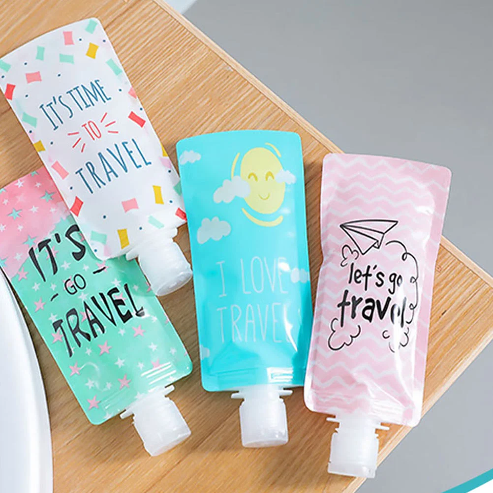 

8 Pcs Lotion Bag Travel Containers Dividing Packaging for Cosmetics Bottles Organizer Bags Baby Refillable Foldable