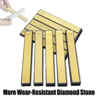 Diamond New Knife Sharpener Fixed Angle Replacement Whetstone System Grinding Rod Diamond Petroleum Petroleum Stone Honing