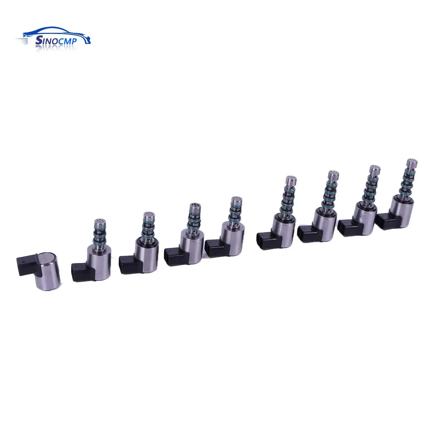 1 Set 9 PCS Automatic Transmission Gearbox Solenoid Kit DL382 For 2013-UP Audi A6 A7 S6 Car Engine Accessories Replacement Parts