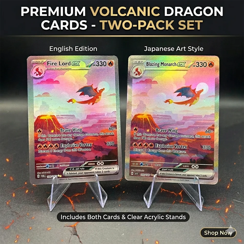 

Anime Diy Ptcg Collection Cards Charizard Ex En/jp Self Made Single Card Classic Game Anime Trading Battle Card Gift Toys