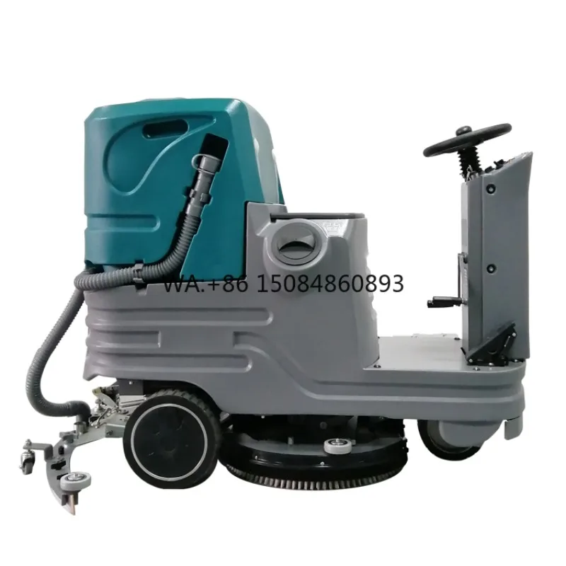 Leaf SweeperRide-on Sweeper For Leaf Cleaning Shopping Mall And Supermarketfloor Electric Floor Scrubber Electric Ride-on Floor