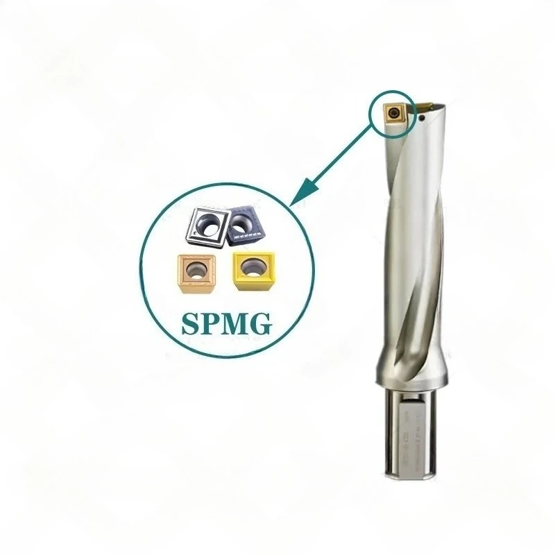 Alta qualidade WC SP Série U Broca C20 C25 C32 2D 3D 4D 5D Brocas de metal SPMG Broca de inserção rápida