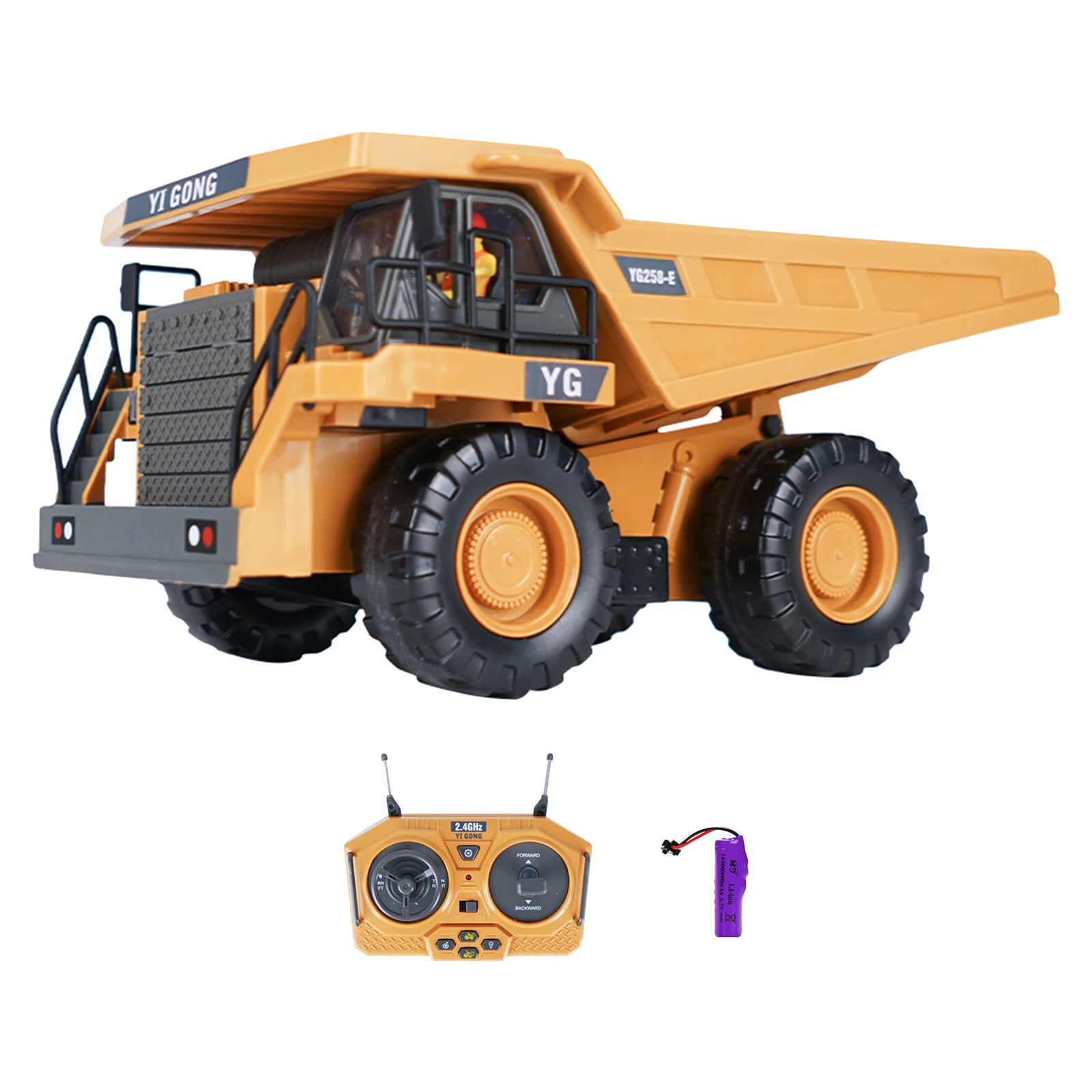 

Dumper Technique Vehicle Excavator 2.4G Radio Controlled Car Electric Vehicle Models for Children Holiday Gifts