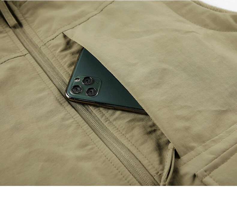 Wendbare Ärmellose Jacke Herrenweste Wintermantel Dicke Warme Fleece-Arbeitskleidung Oberteil Cargo-Weste Windbreaker Neue Mode – Detail 4