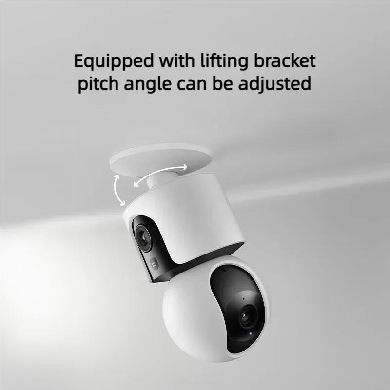 XIAOMI Smart Camera C300 Dual-lens Edition WiFi 6 CCTV 3 Million Pixels 360° Horizontal Night Vision Home Security Mi Home App