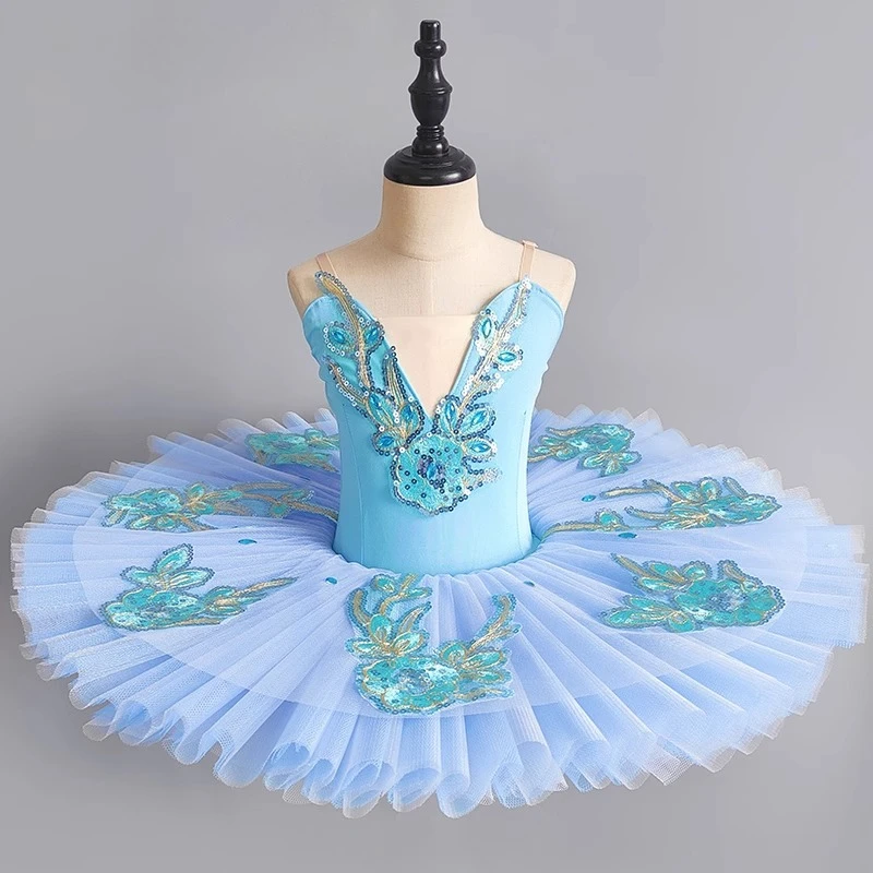 

Classic Professional Ballet Tutu Adult Kids White Swan Lake Pancake Tutu Ballerina Party Dance Costume Ballet Dress Girls Women