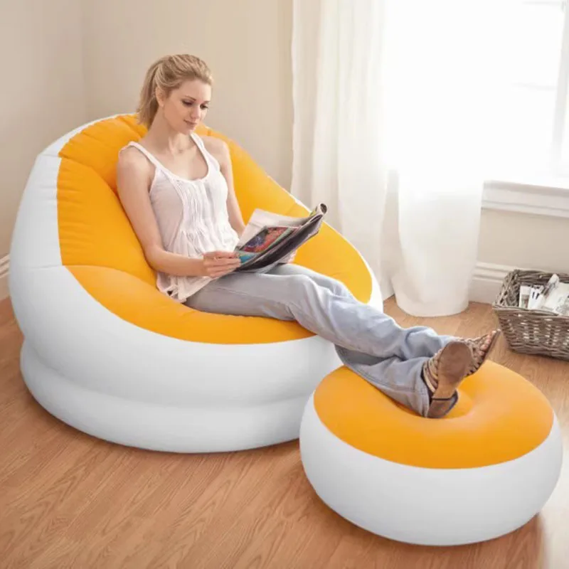 Recliner Pouf Inflatable Sofa Armchair Futon Nordic Office Outdoor Luxury Inflatable Sofa Modern Sillon Cama Trendy Furniture
