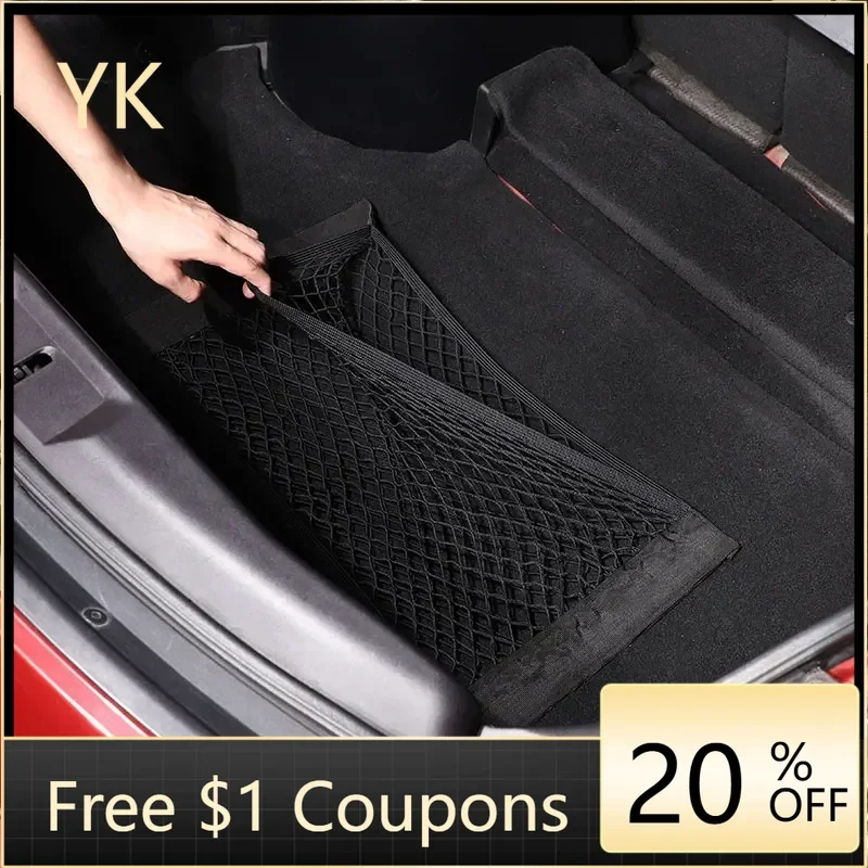 

Nylon Black Car Trunk Cargo Organizer Storage Elastic Mesh Bag Luggage Cargo Car Accessories For Mitsubishi Eclipse 2006-20211