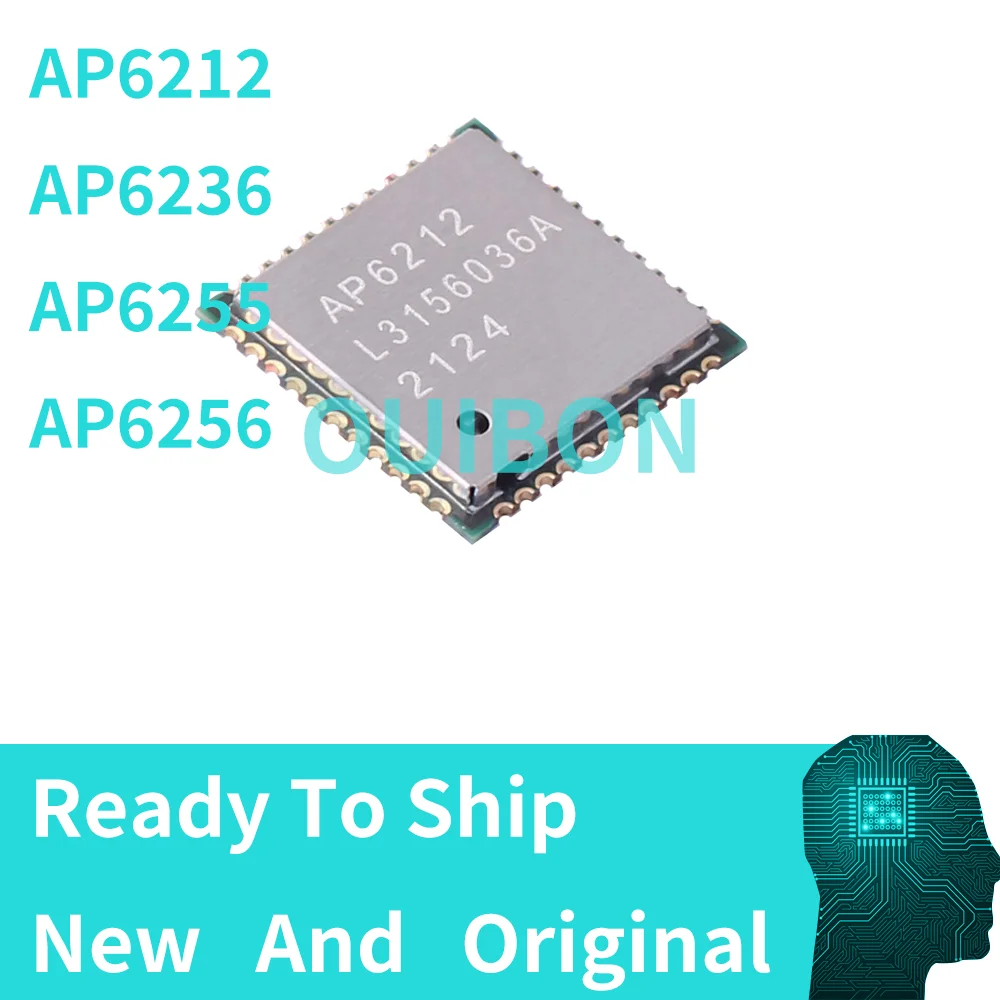 2pcs New Original AP6212 AP6236 AP6255 AP6256 WIFI Module QFN Original