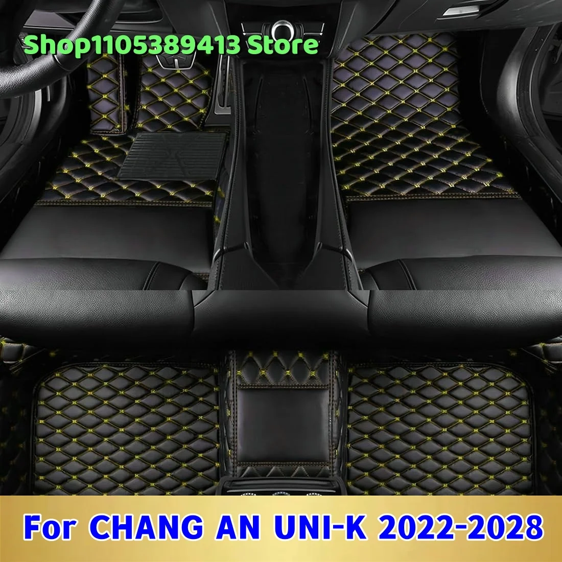 

Auto Mats Carpets Leather Custom Car Floor Mats For CHANG AN UNI-K 2022 2023 2024 2025 2026 2027 Car Mat Accessories