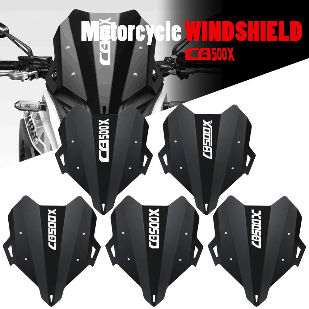 

Windscreen Motorcycle Accessories For Honda CB500X Windshield Deflector CB 500 X 2019-2023 Protector Wind Screen CB500 2022 2021