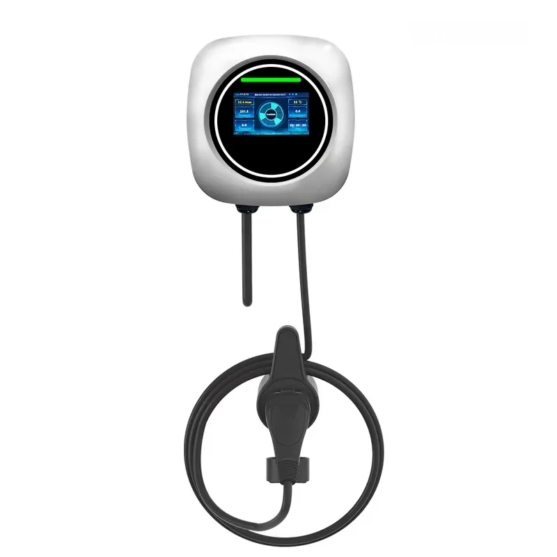 for WAIZIDA Type 2 7kW C3 Wall Mounted EV Charger Certified Home Charging Station with APP and RFID Function Affordable
