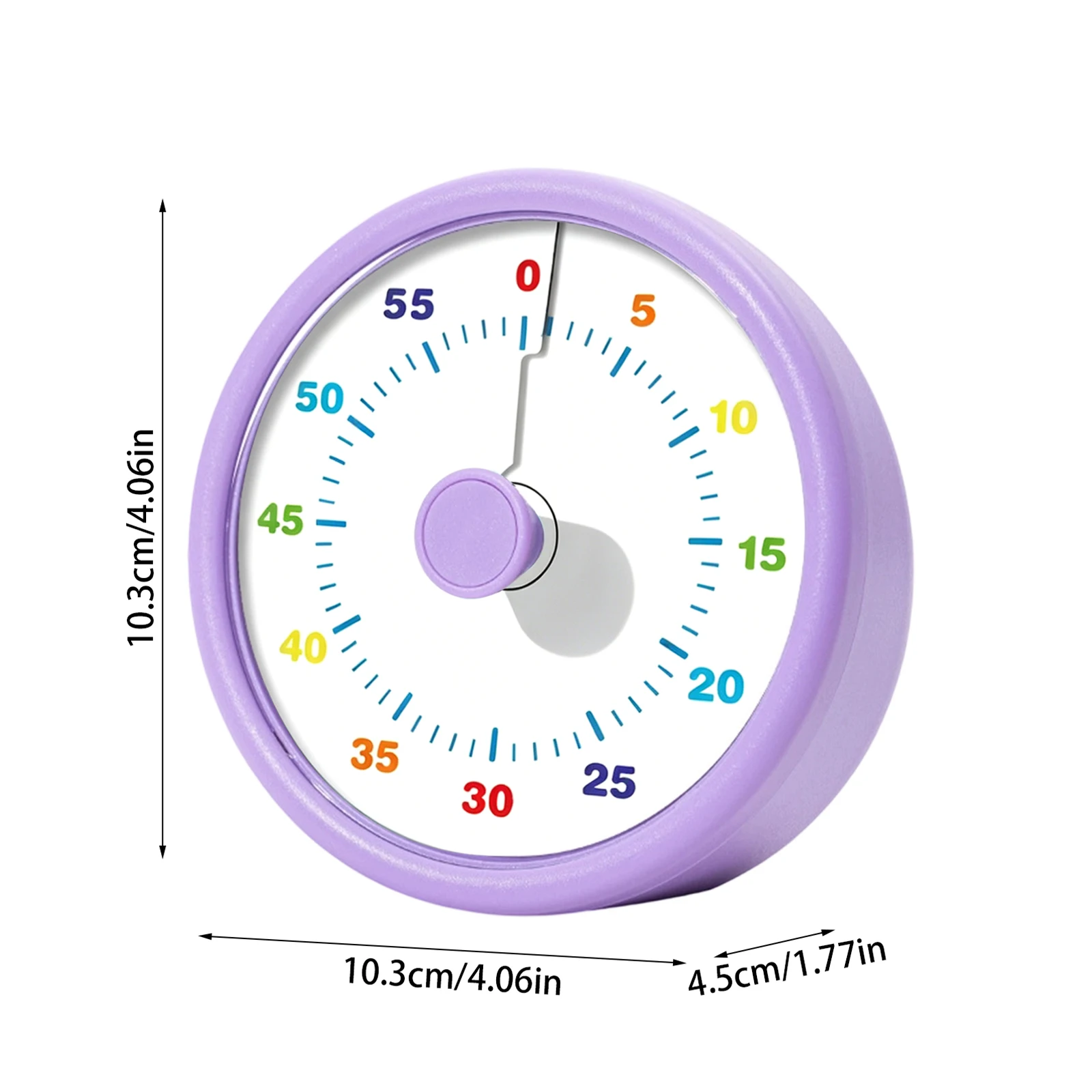 Kids Timer Clock Countdown Clocks 60 Minute Pomodoro Timers For Kitchen Office Desk Time Management Tools Stationery Supplies