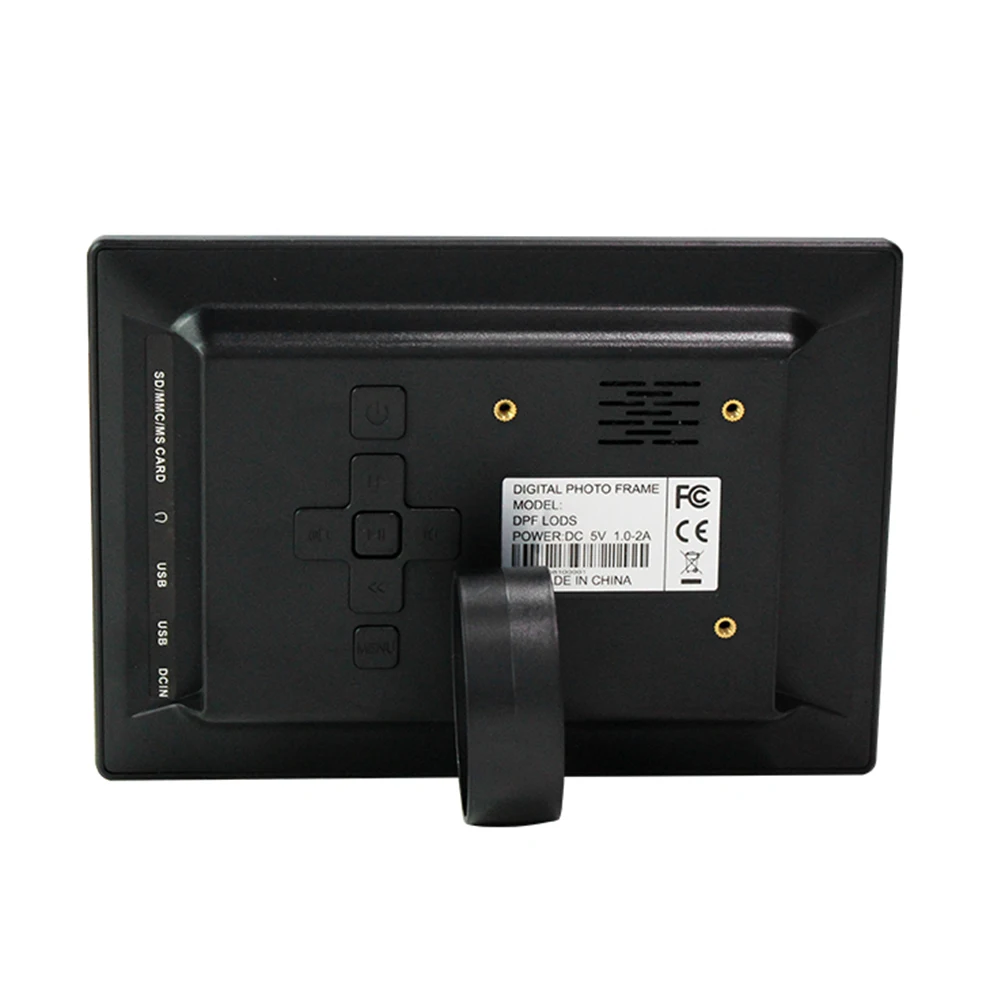 7inch HD LED Digital Photo Frame Clock Calendar Video Player with Remote Control 800*480 Desktop Electronic Album for Friends