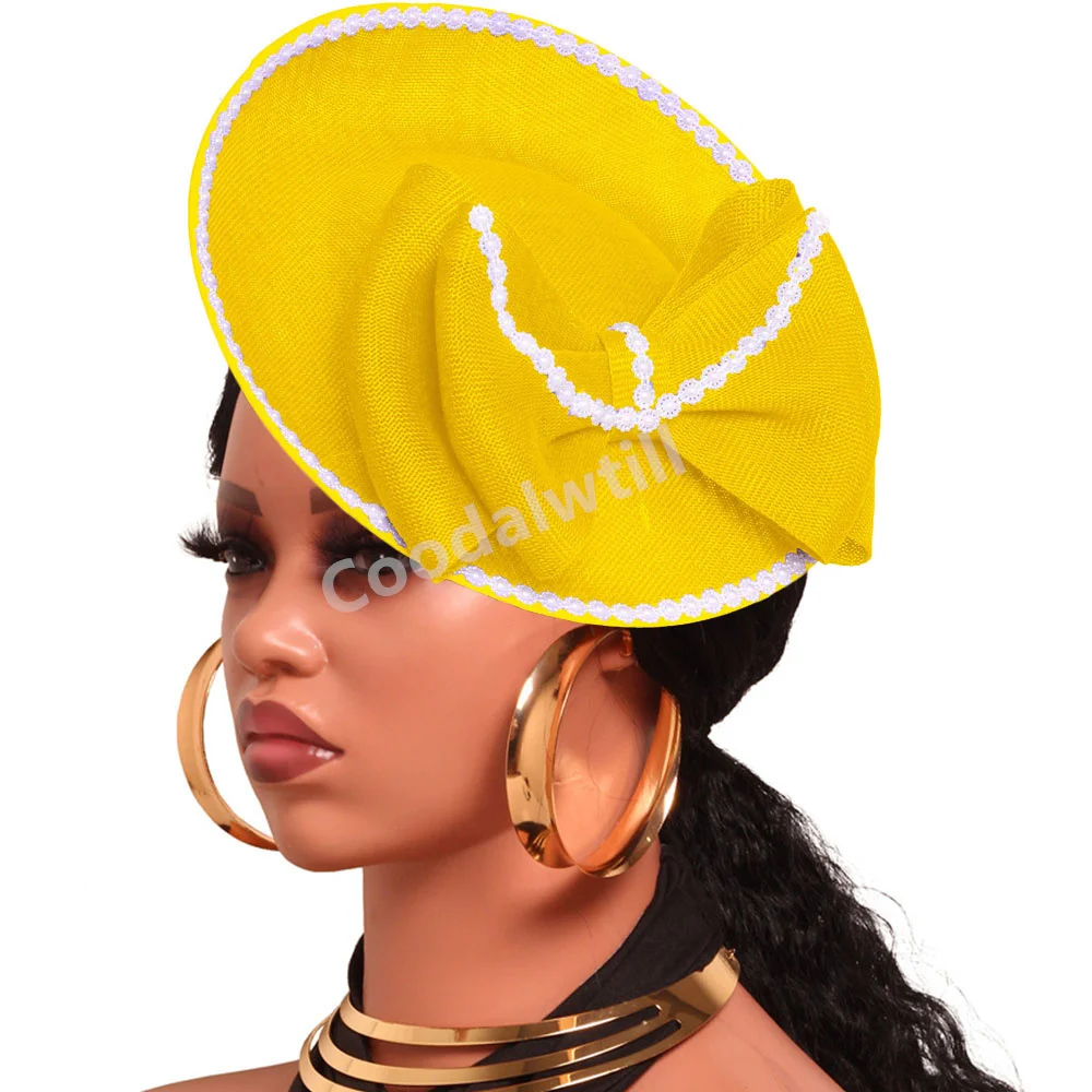 

Wedding Party Bow Fascinator Hat Fashion New Ladies Women Cocktail Banquet Headpiece With Bow Decor Church Race Headpiece
