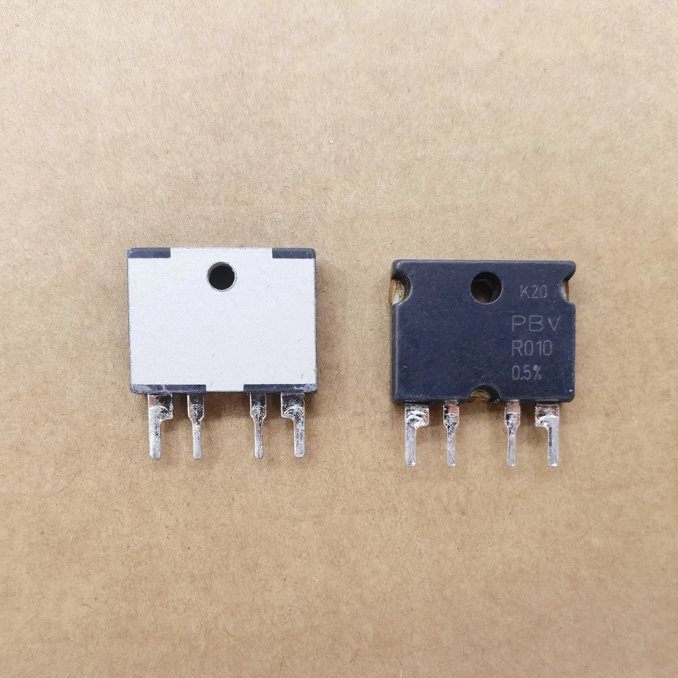 Hot Spot PBV-0.01R-0.5%=010 PBV-R010-0.5% 1% Four Wire Precision Current Detection Resistor 0.01ohms 10mR (Inductor)