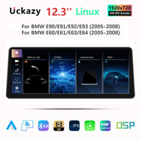 1920*720P 12.3 ''Carplay Android 14 Auto Stereo for BMW 3/5 Series CCC/CIC E60 E61 E63 E64 E90 E91 E92 E93 Car Radio player