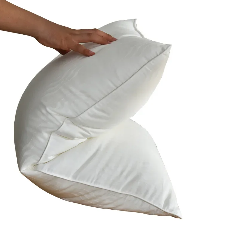 100% Mulberry silk filling pillow Eco- Friendly pure natural silk 74 X 48 cm mulberry silk pillow customize