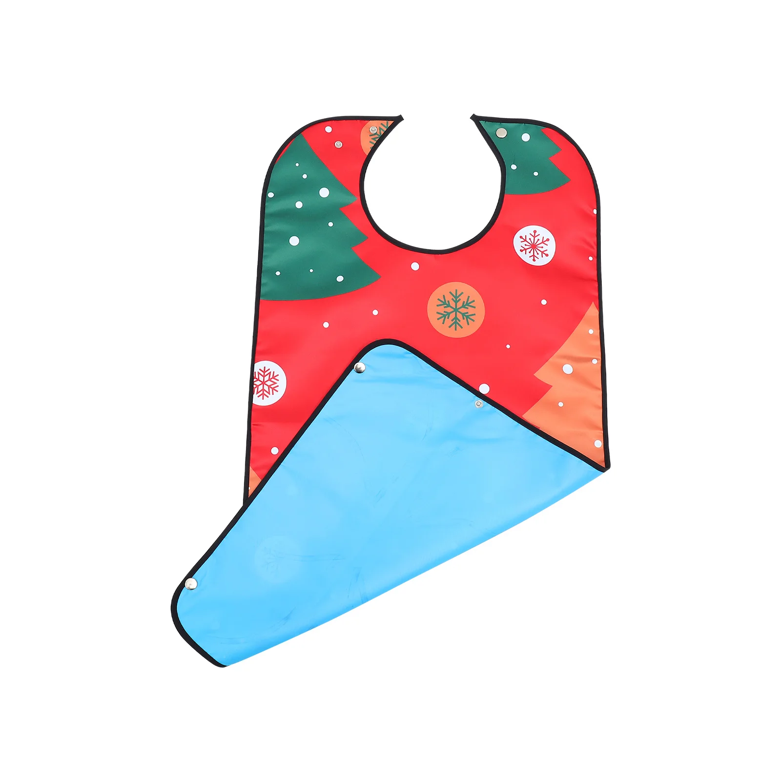 

1pc Waterproof Adult Bib Durable Mealtime Protector Washable Eating Apron For Men Women Senior Clothing Protection Feeding Aid