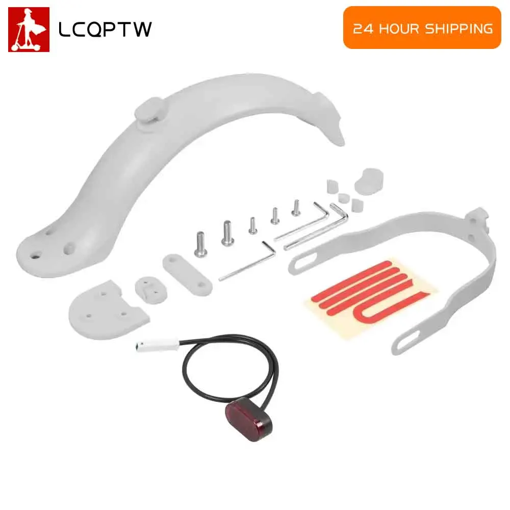 

Модифицированный 10-дюймовый комплект накладок на крыло для электрического скутера Xiaomi M365 Pro 1S, часть брызговика заднего колеса