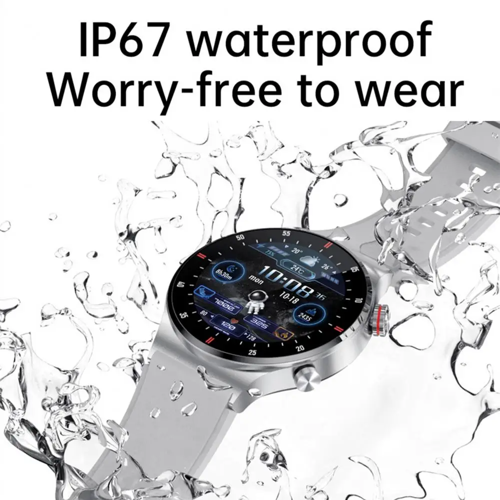 

Digital Wristwatch Creative Men BT Calling Sports Business ECG+PPG Smart Wristwatch Rechargeable Smart Wristwatch