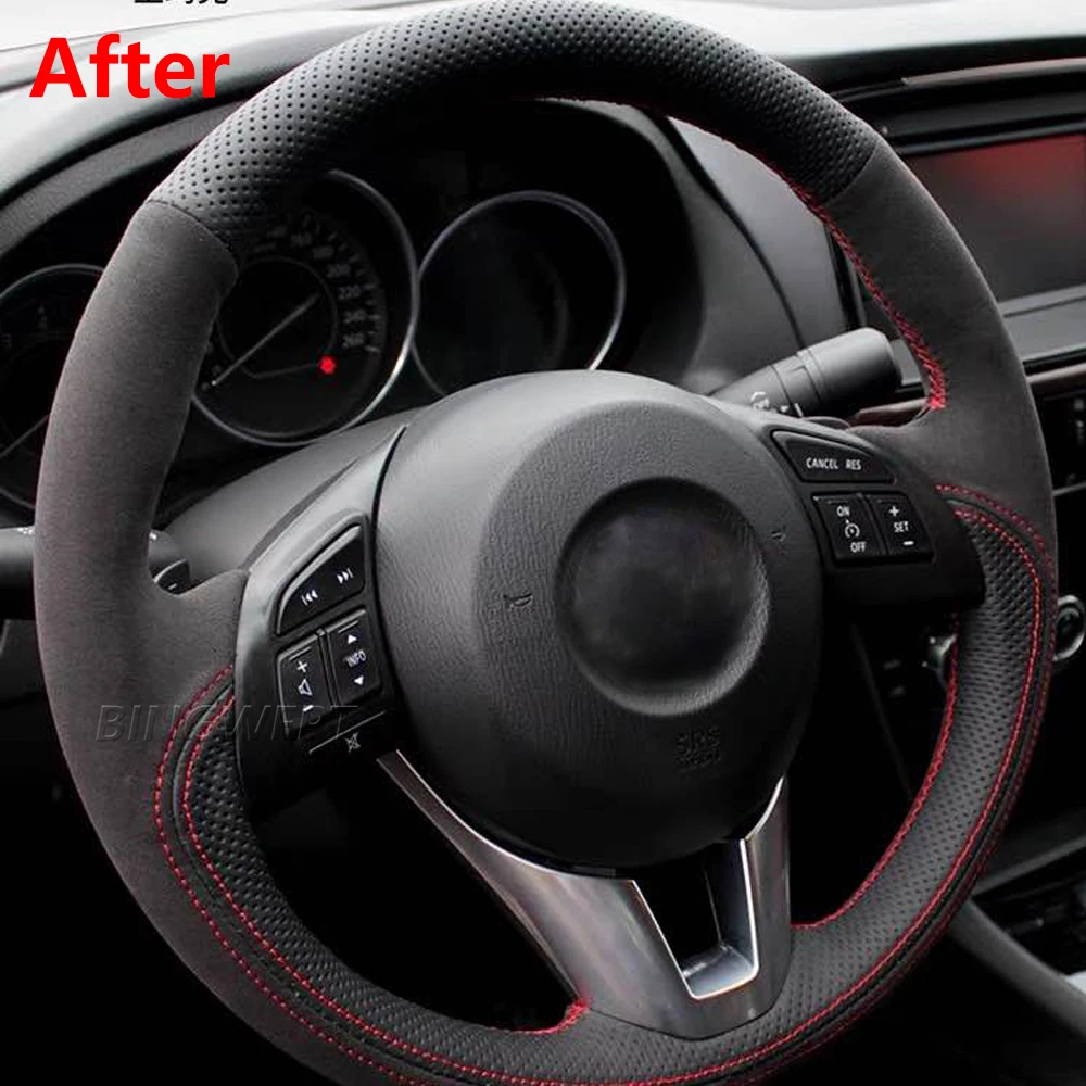 For Mazda 6 GJ Atenza Mazda 3 BM Axela Mazda CX-5 KE Original Steering Wheel Cruise Control Button Audio Volume Control Switch