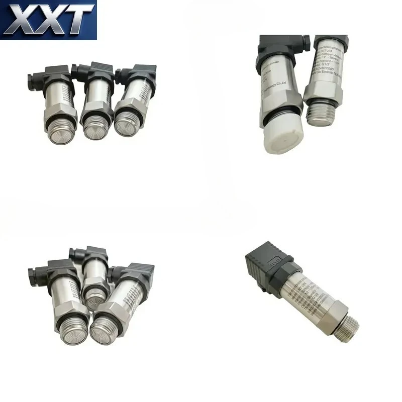 XXT Sanitary Flat Membrane Pressure Transducer Stainless Steel Structure IP65 Waterproof Industrial Pressure Measuring Sensor