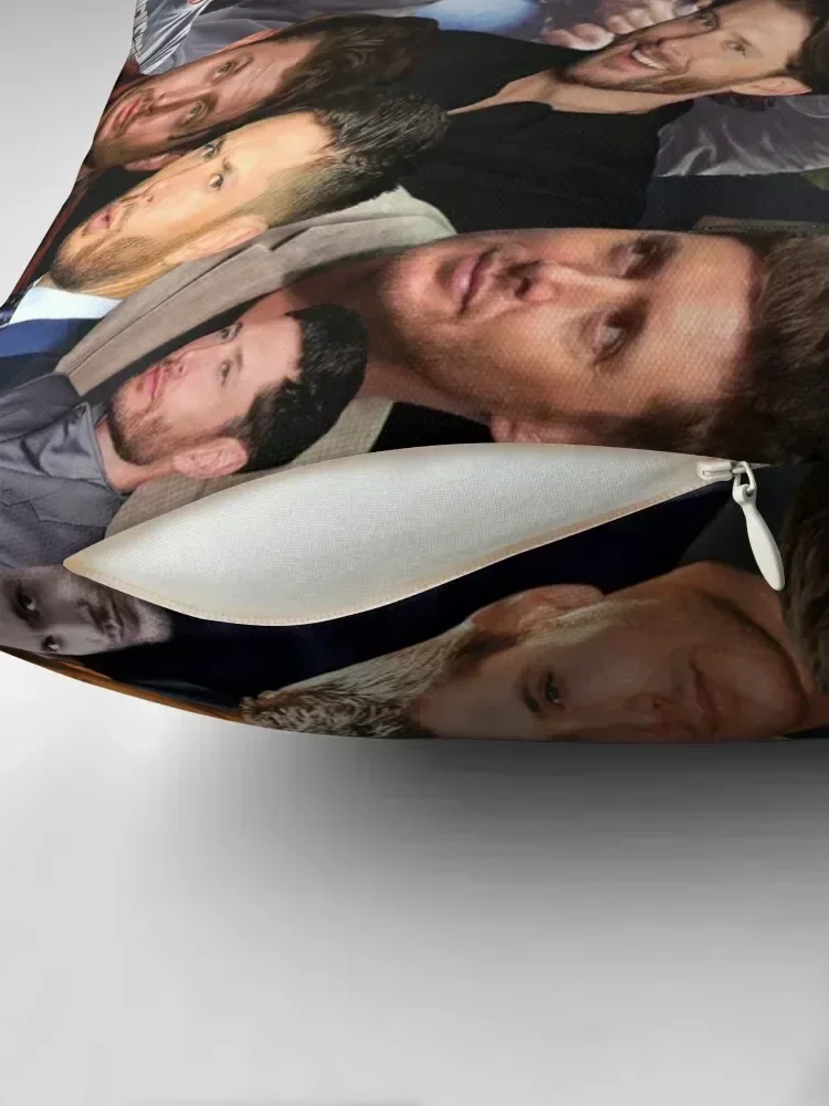 Jensen Ackles photo collage Throw Pillow home decor items Christmas Pillows pillow