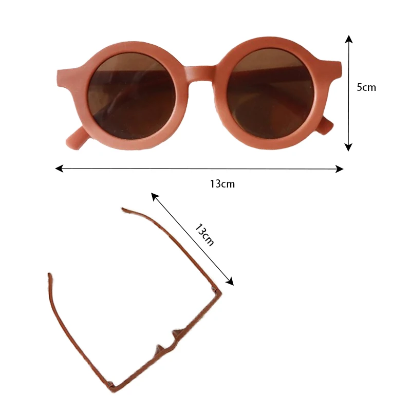 نظارات شمسية للسفر على الطراز الكوري للأطفال، إكسسوارات ملابس الأطفال، نظارات عالية الجمال لحجب الضوء للأطفال، فتاة رائعة