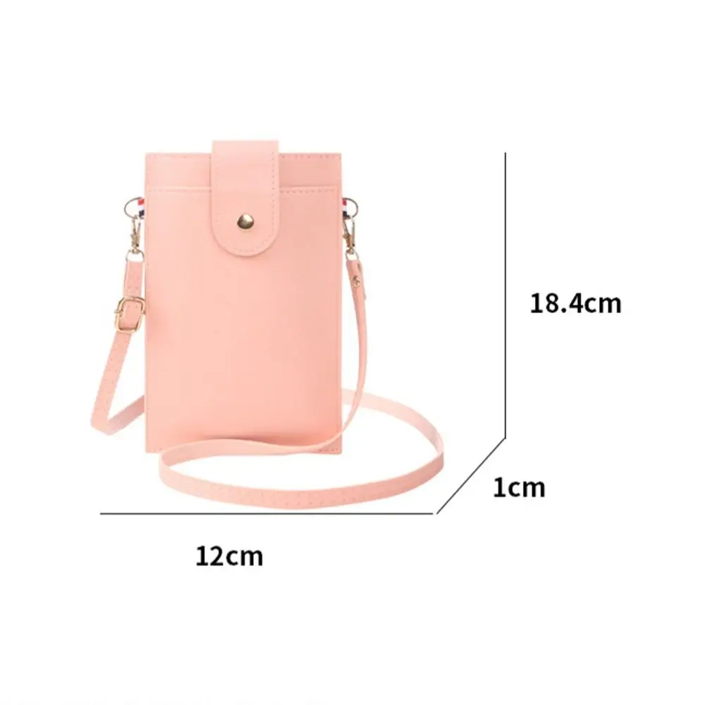 Fashion Small Crossbody Bags Women Mini PU Leather Shoulder Messenger Bag For Girls Ladies Phone Purse Zipper Flap